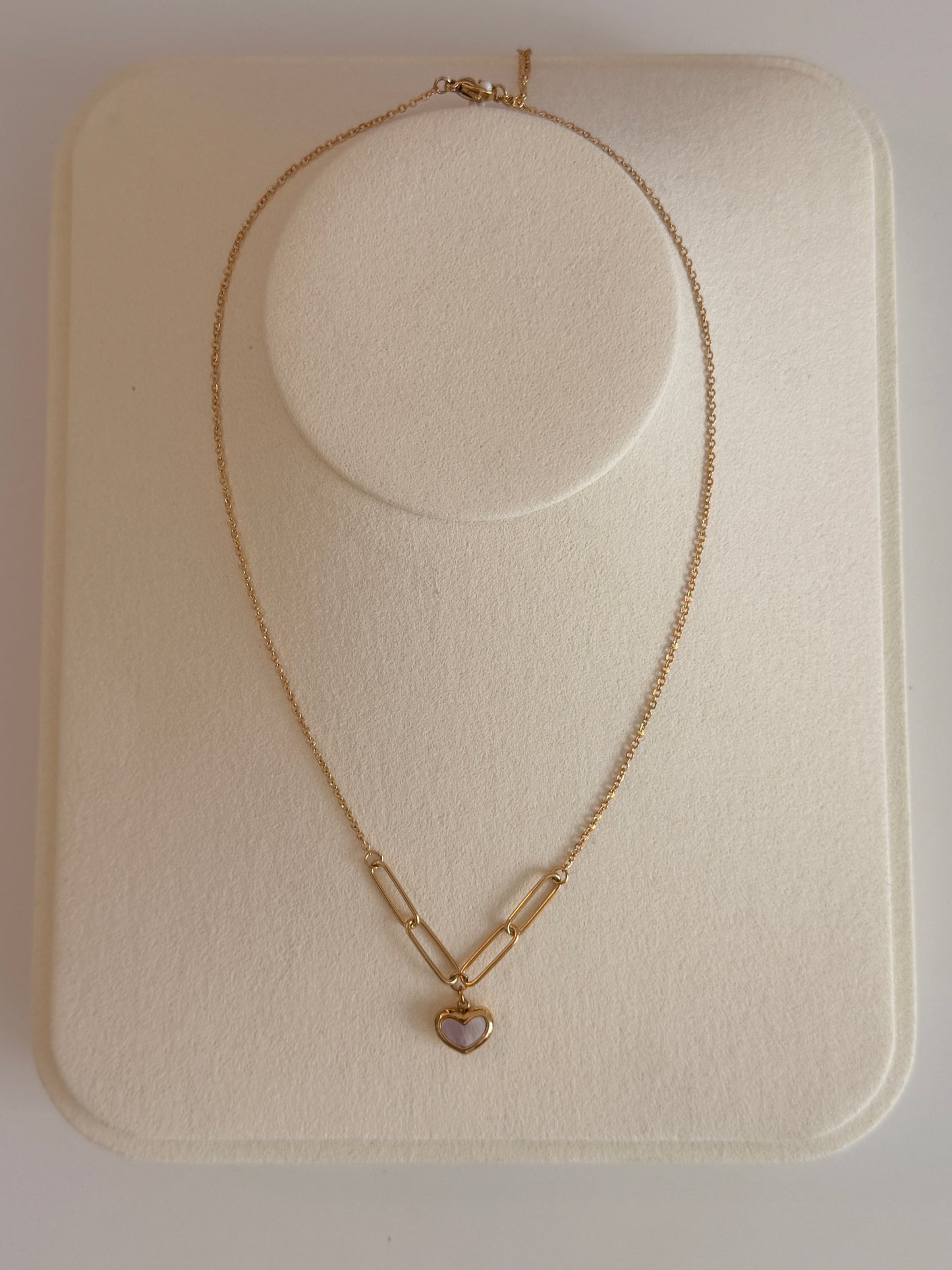 Chain Heart Pendant Necklace