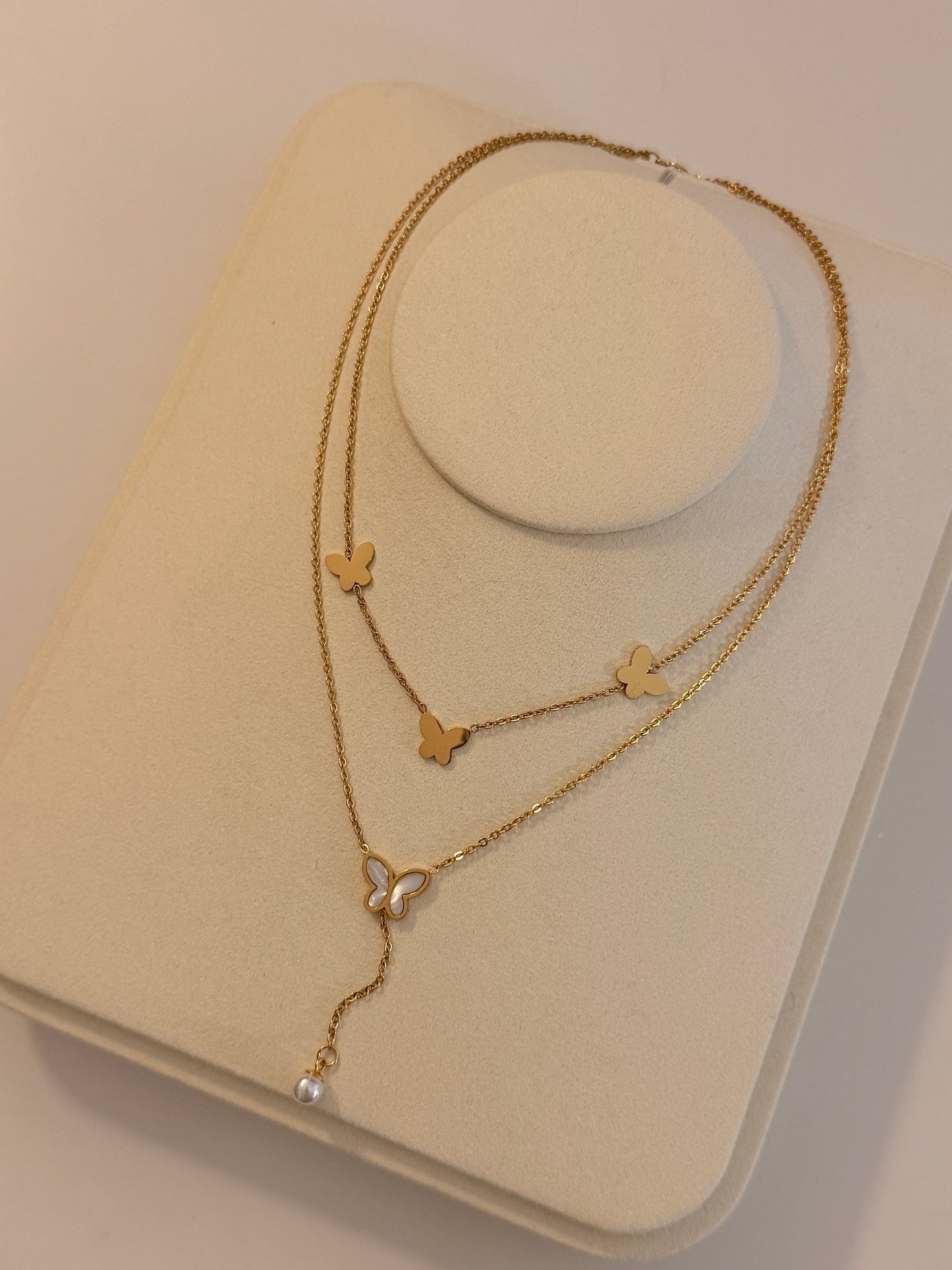 Butterfly Layering Necklace