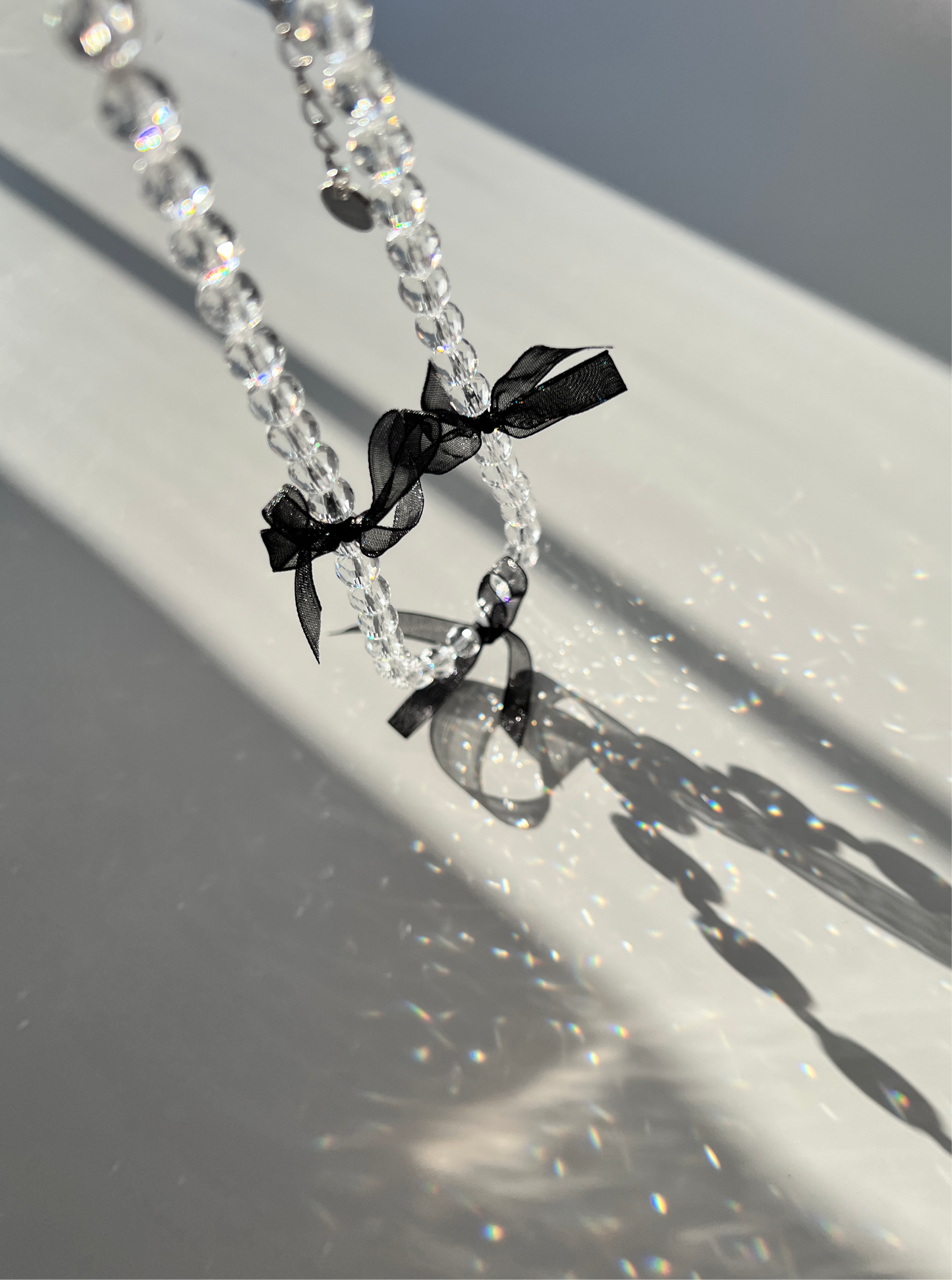 Triple Bow Necklace