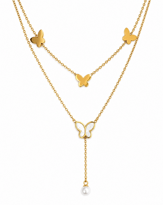 Butterfly Layering Necklace