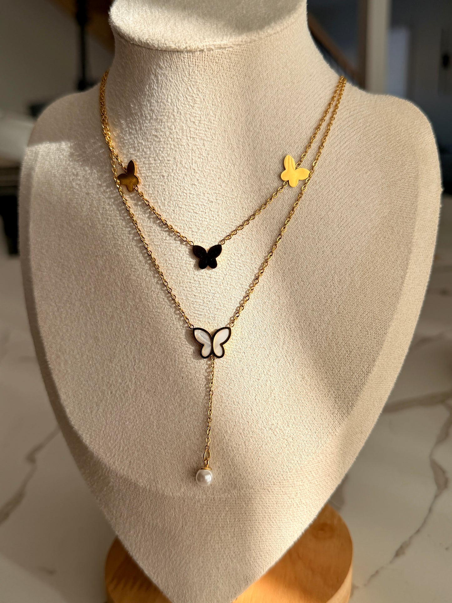 Butterfly Layering Necklace