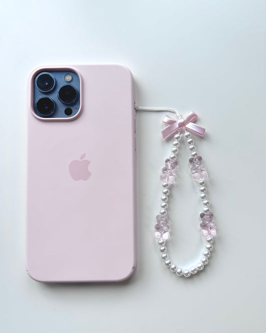 Pearly Gummy Bear Phone Charm (Colored Edition)