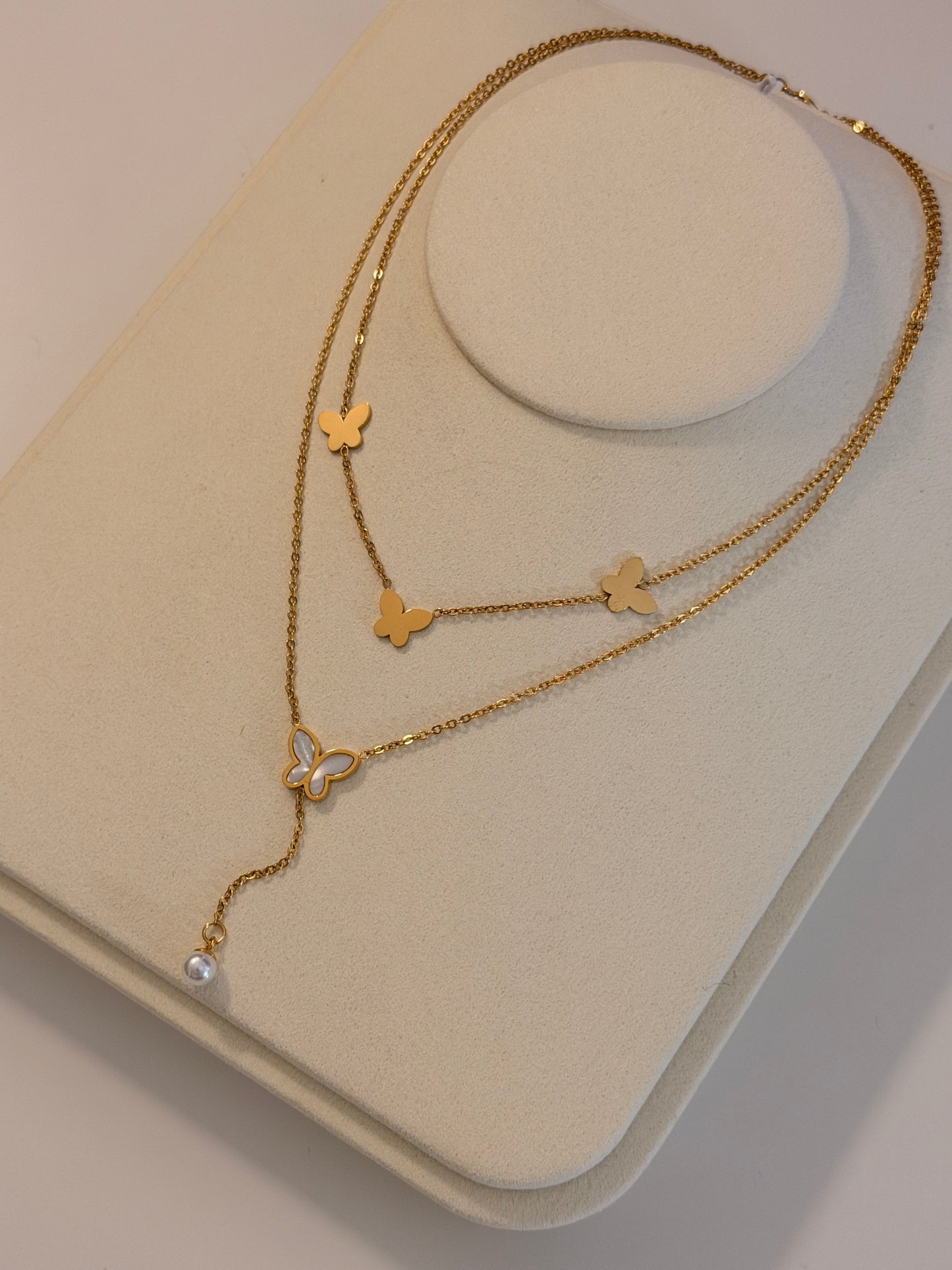 Butterfly Layering Necklace