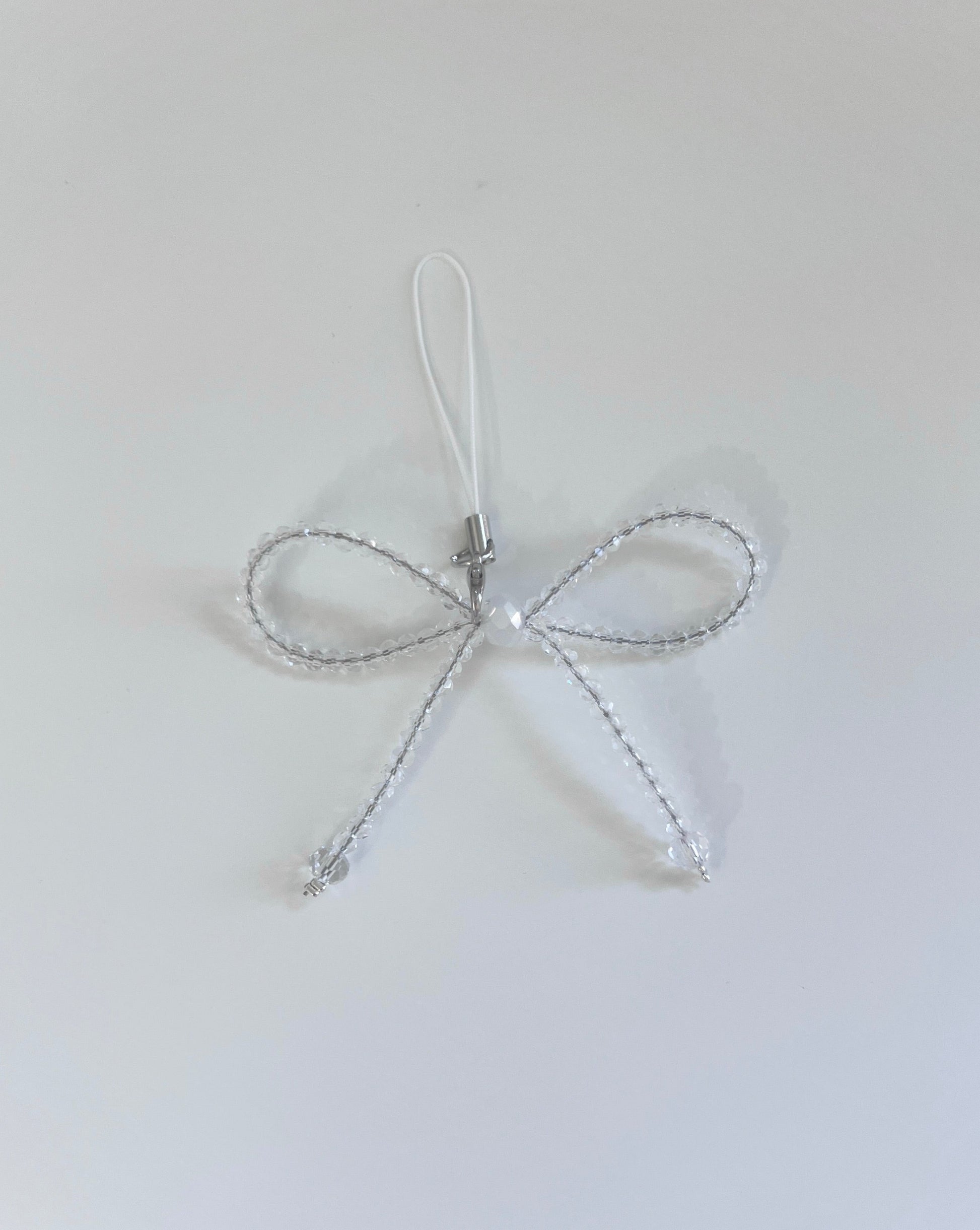 Beaded Bow Charm