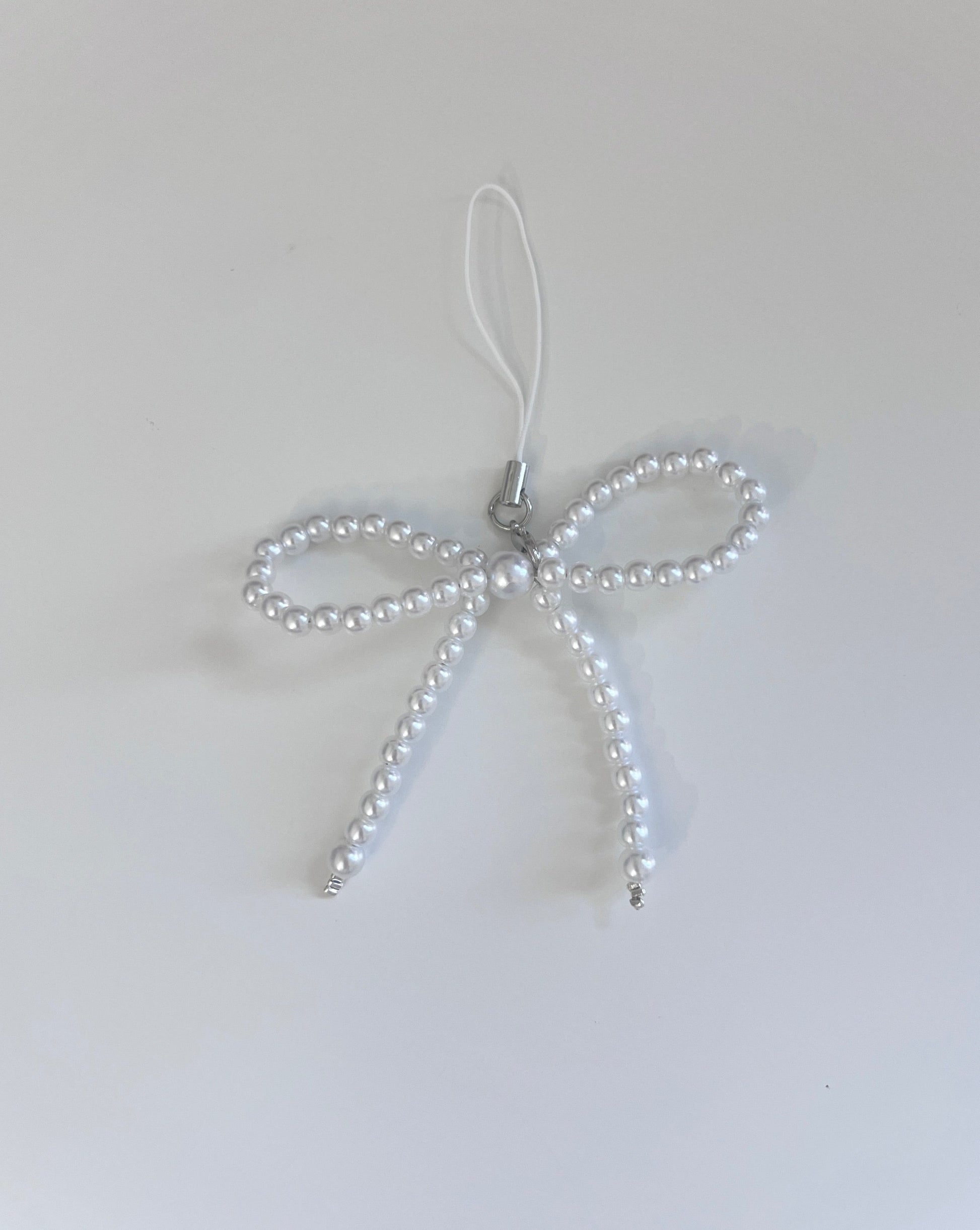 Beaded Bow Charm