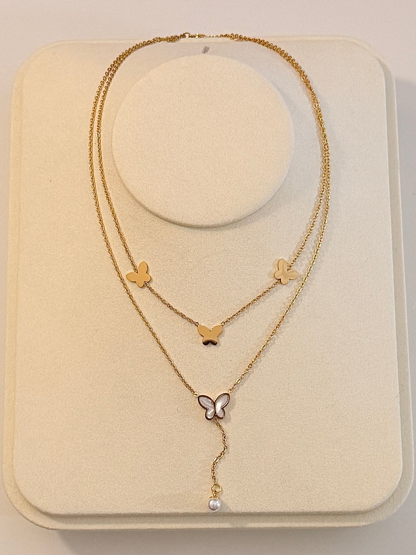 Butterfly Layering Necklace