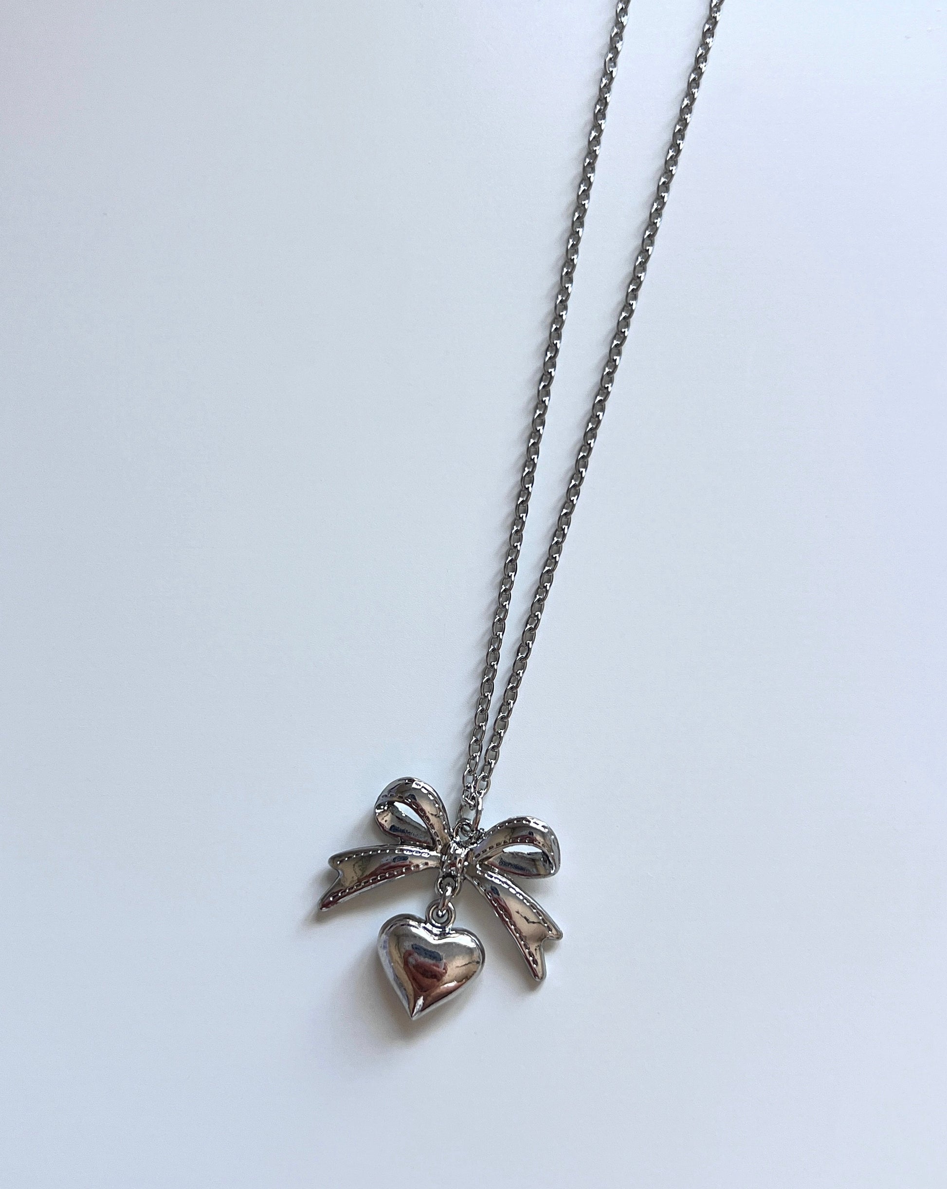 Chrome Love Necklace
