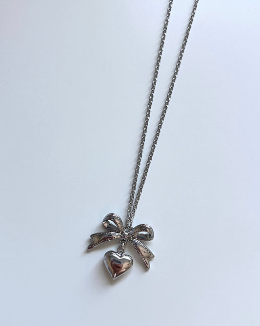 Chrome Love Necklace