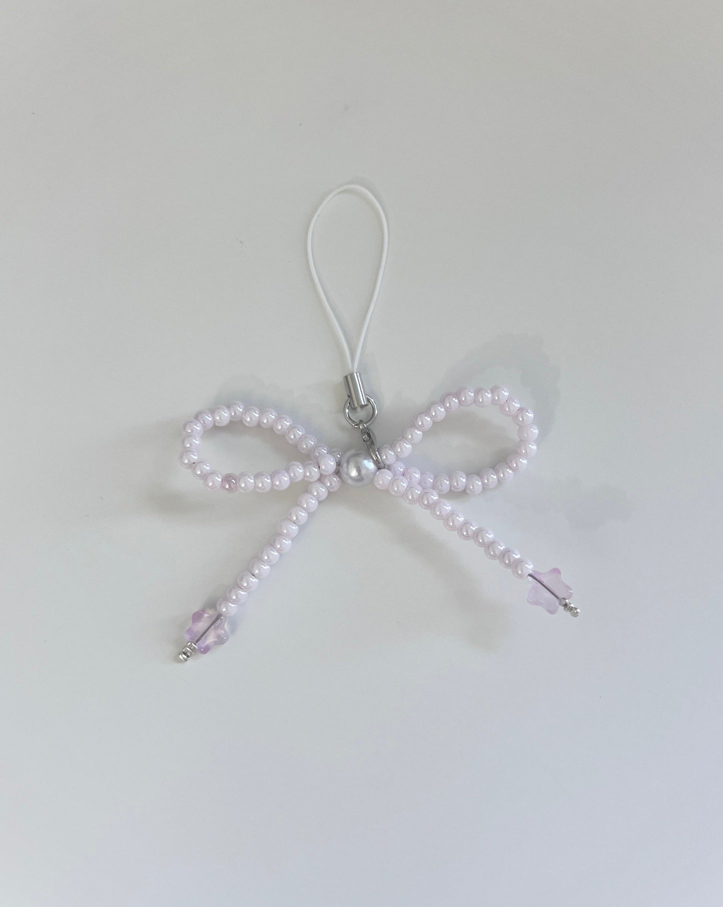 Beaded Bow Charm