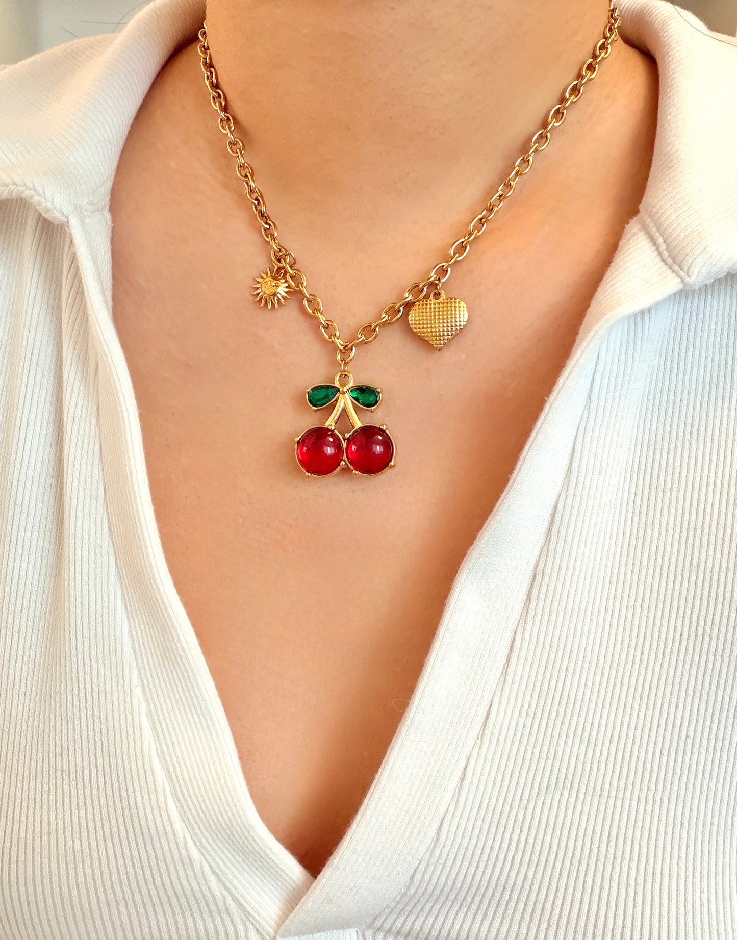 Cherry Pop Necklace