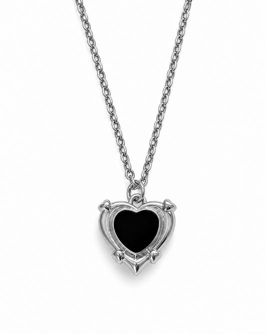 Noir Heart Pendent Necklace