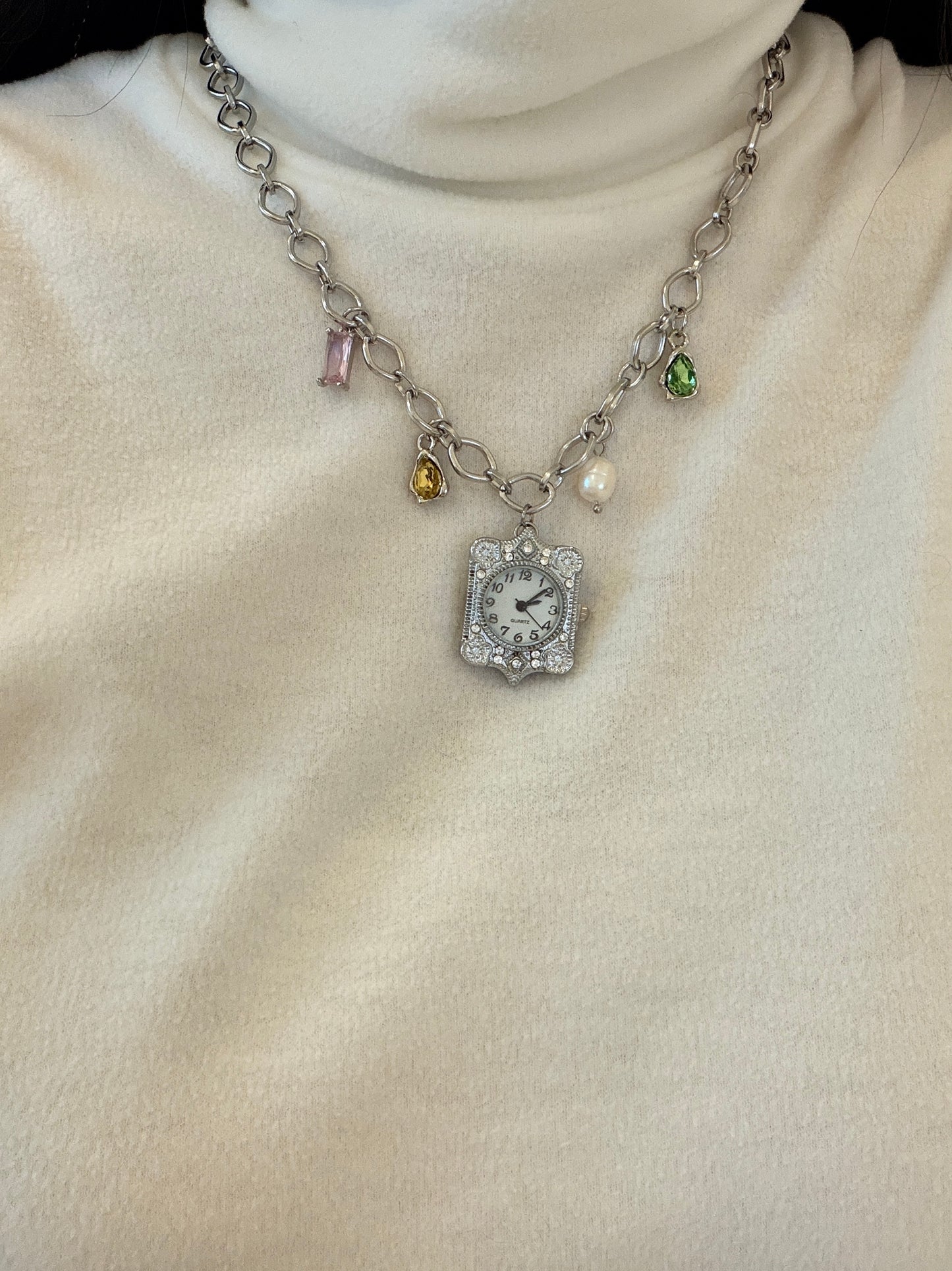 Watch Necklace
