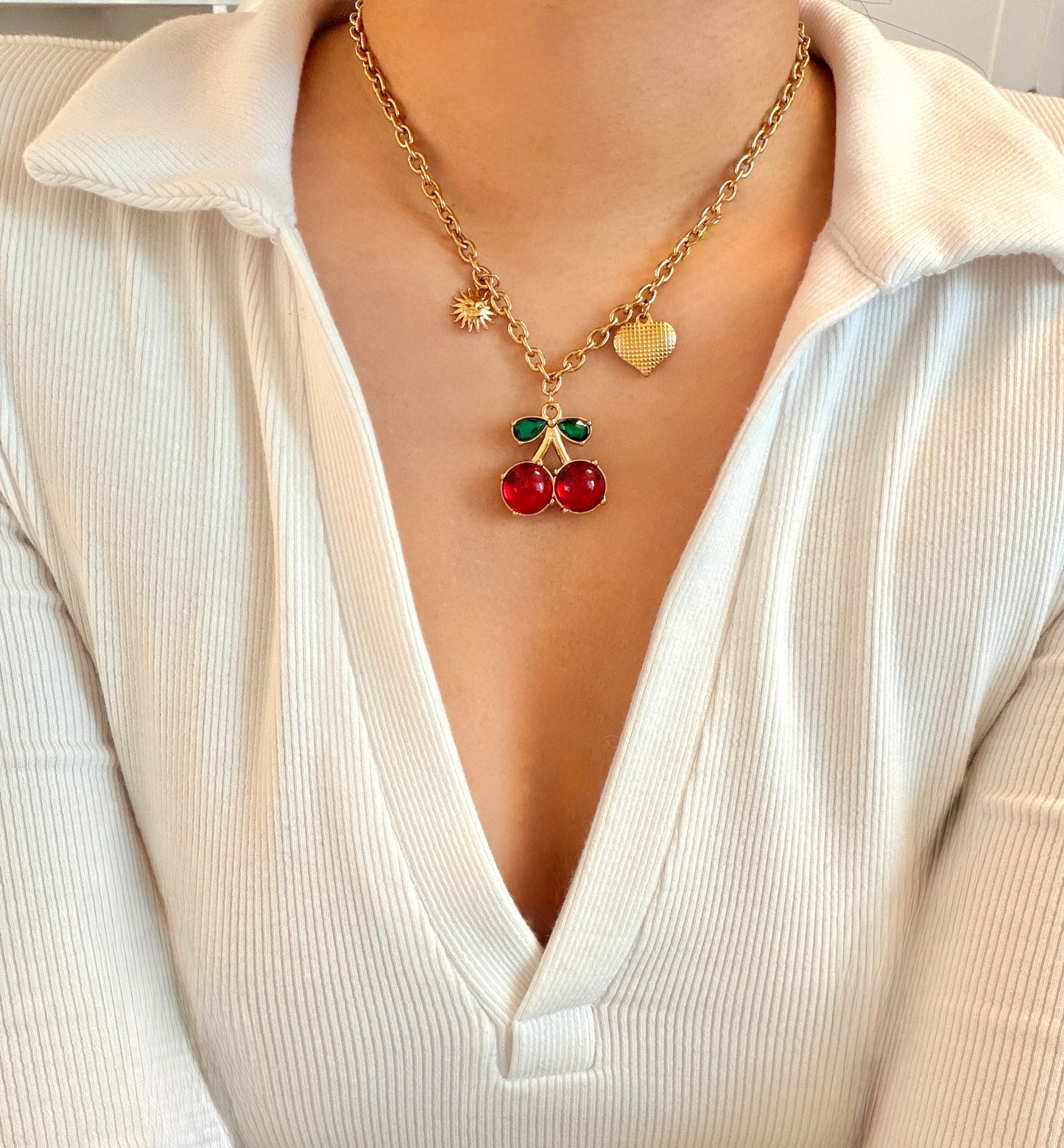 Cherry Pop Necklace