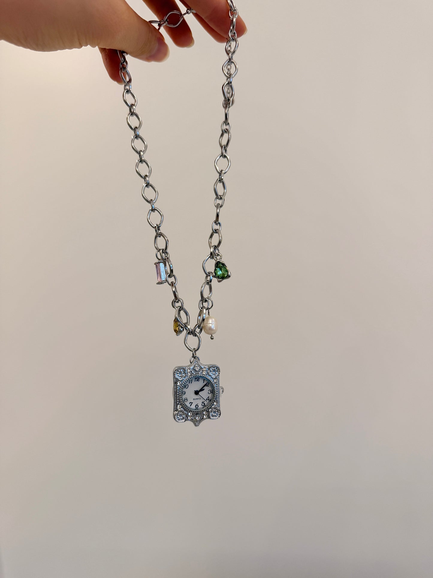 Watch Necklace