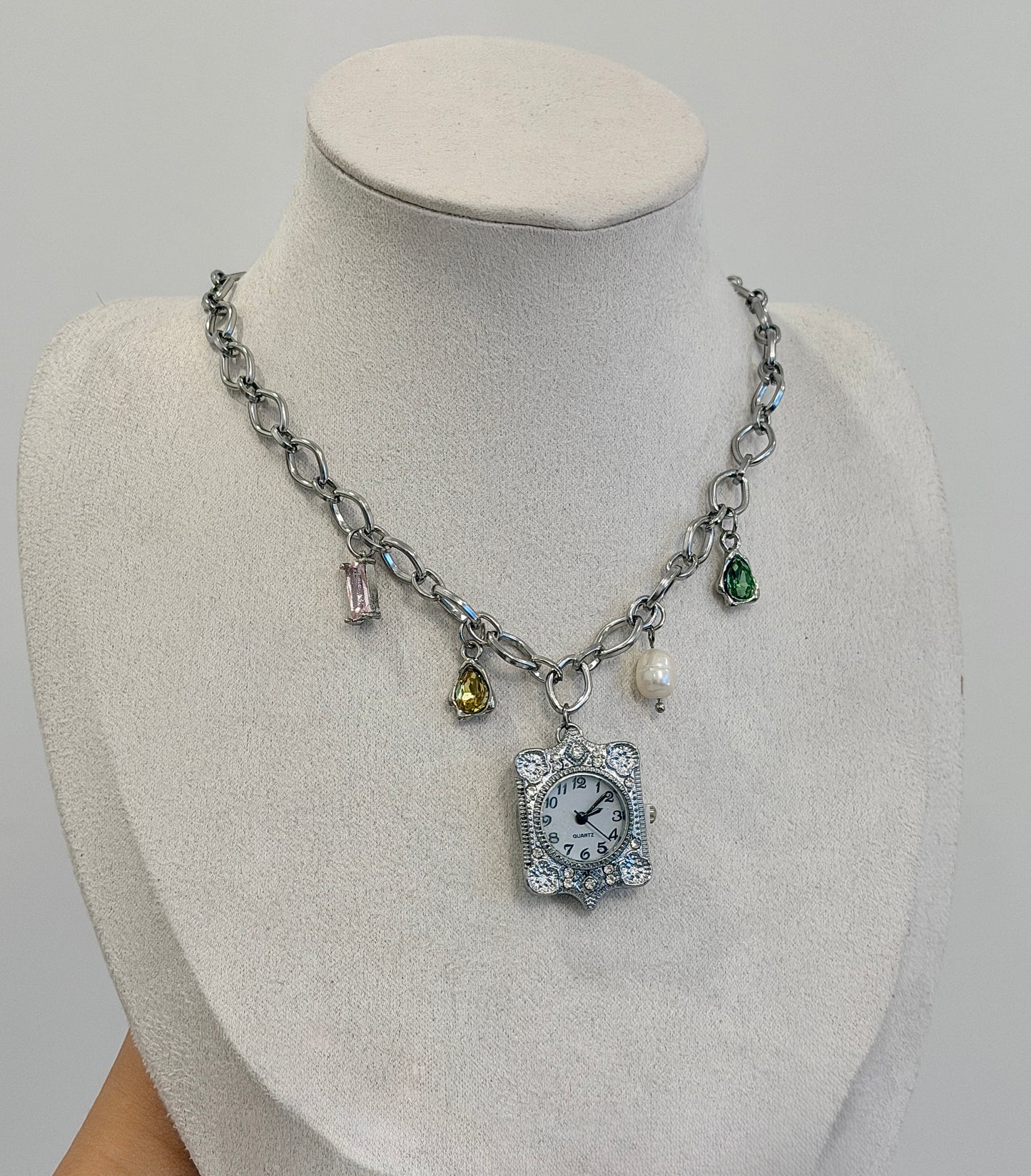 Watch Necklace