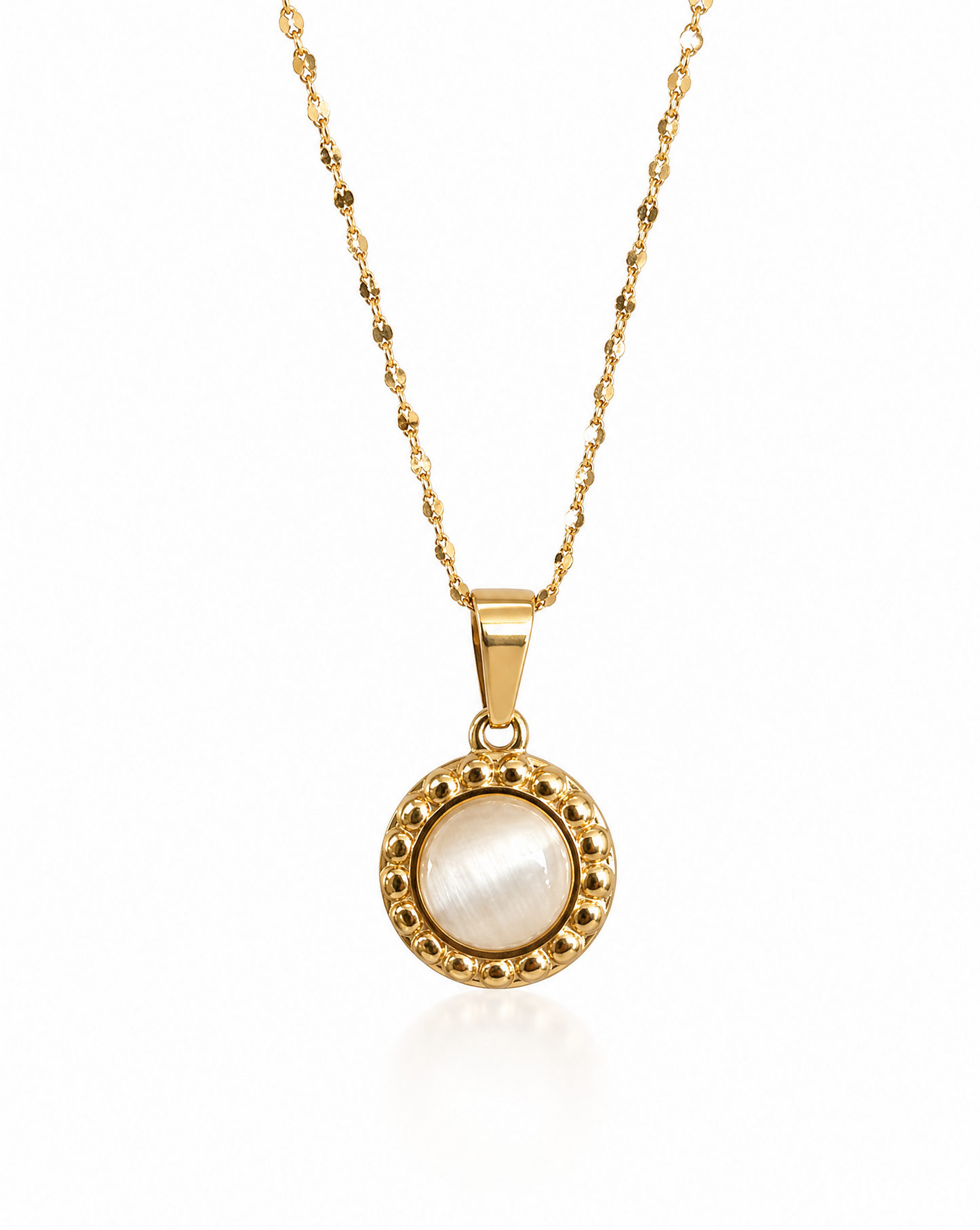 Opal Pendant Necklace