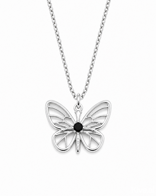 Butterfly Pendent Necklace