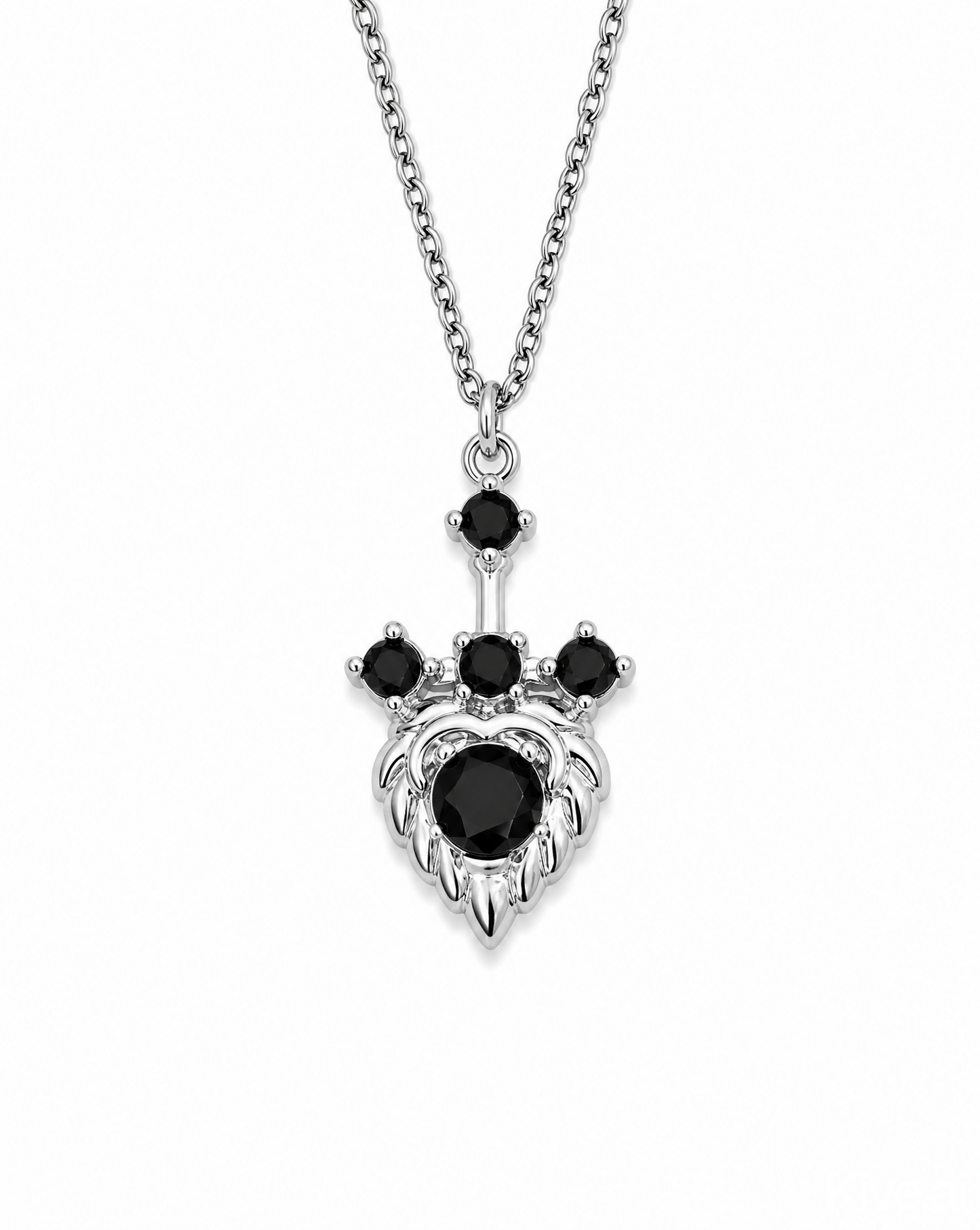 Black Magic Pendent Necklace