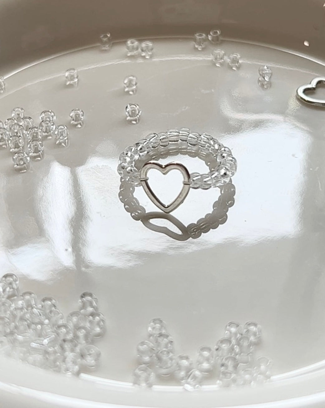 Metal Heart Ring - 2