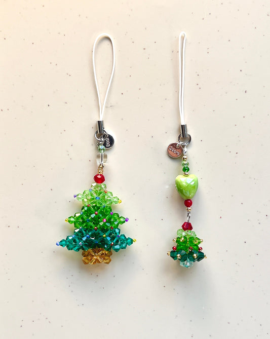 Christmas Tree Short Phone Charm