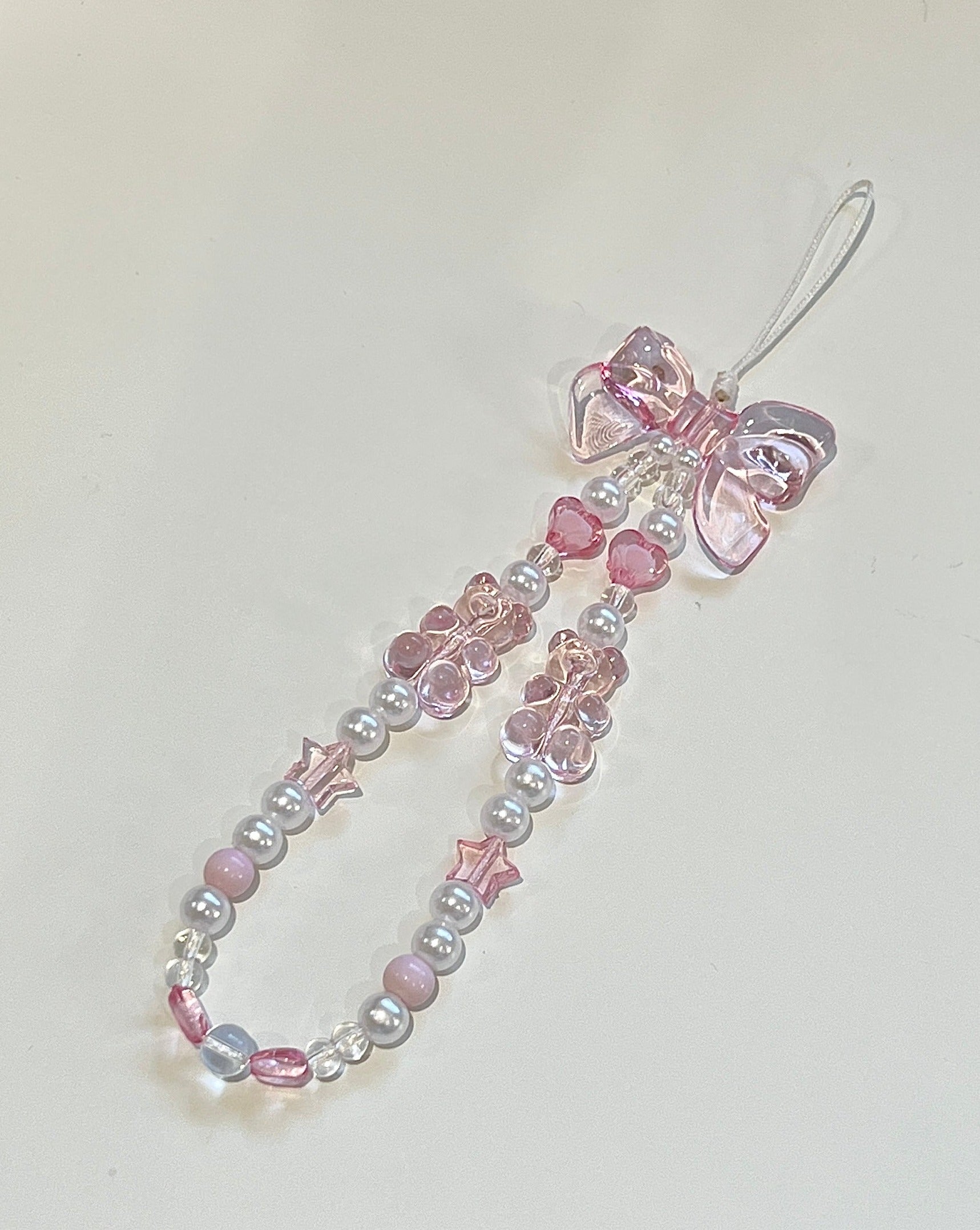 Sparkling Gummy Bear Phone Charm - front